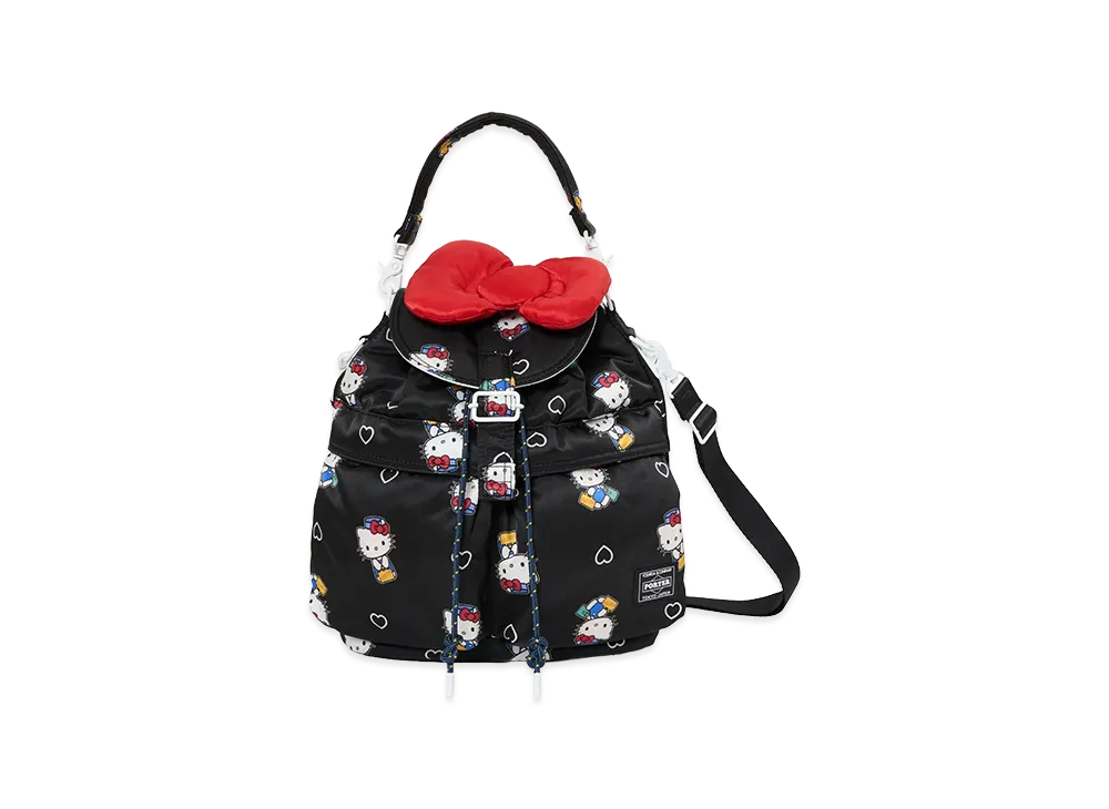PORTER x HELLO KITTY Sackpack "Black"