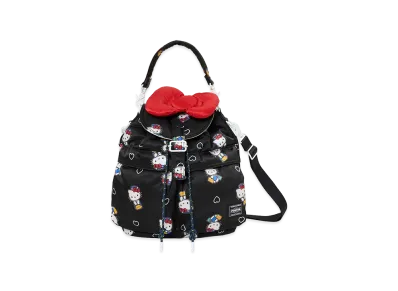 PORTER x HELLO KITTY Sackpack "Black"