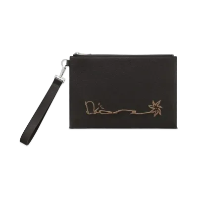 Dior x Cactus Jack A5 Pouch "Black"