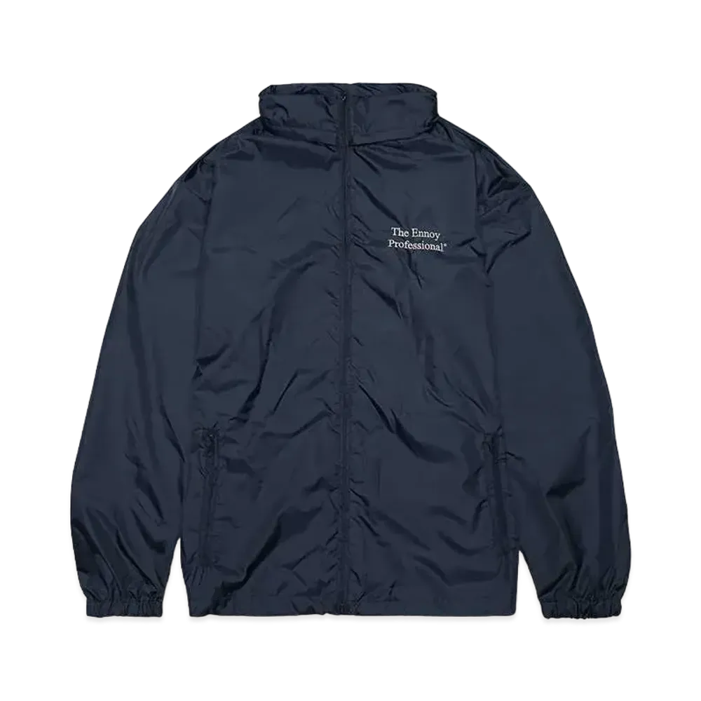 ENNOY Packable Nylon Jacket "Navy"