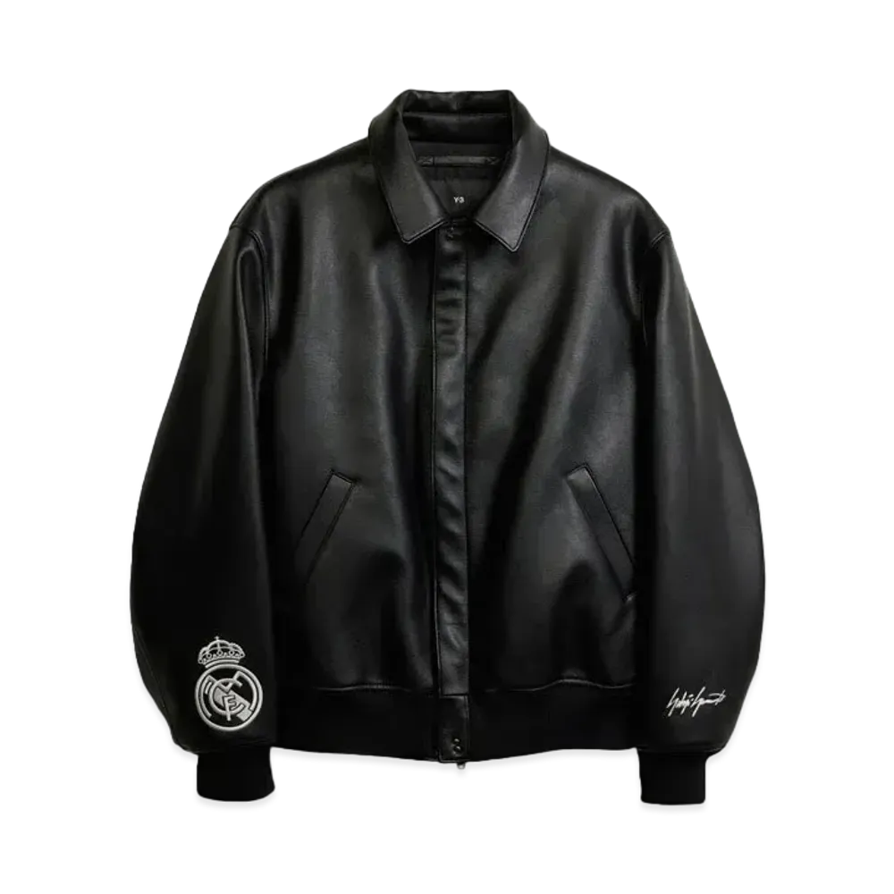 adidas Y-3 Real Madrid Collared Jacket "Black"