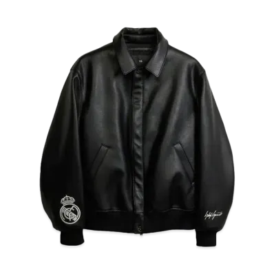 adidas Y-3 Real Madrid Collared Jacket "Black"