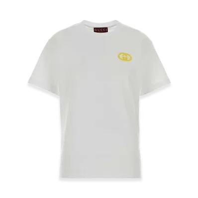 GUCCI Women's Cotton T-Shirt "White"