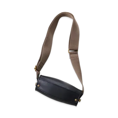 NICENESS C.Balin Glass Bag - Cow Leather "Black"