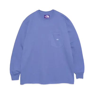 The North Face PURPLE LABEL 7oz Long Sleeve Pocket Tee "Smokey Purple x Off White"