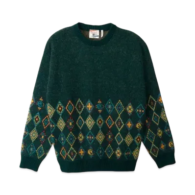Champion Index +Archives Crew Neck Sweater "Dark Green"