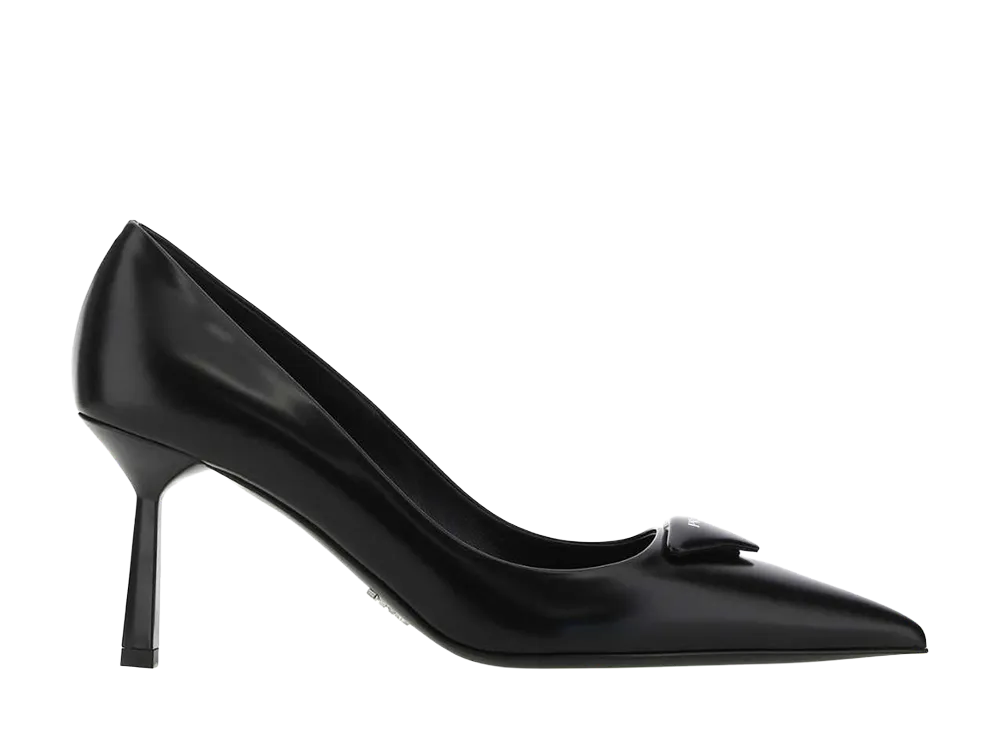 PRADA Women's Leather Pumps "Black"