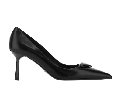 PRADA Women's Leather Pumps "Black"