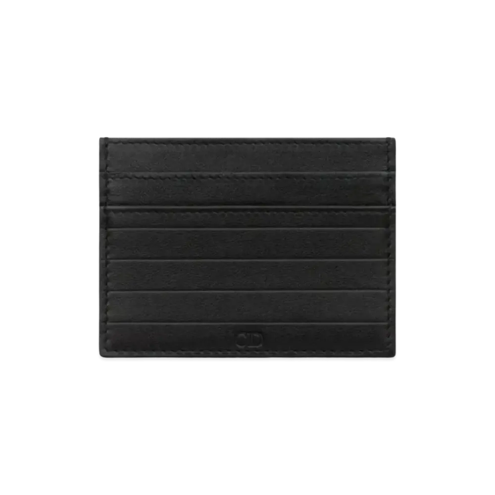 Dior Leather Card Holder "Black"