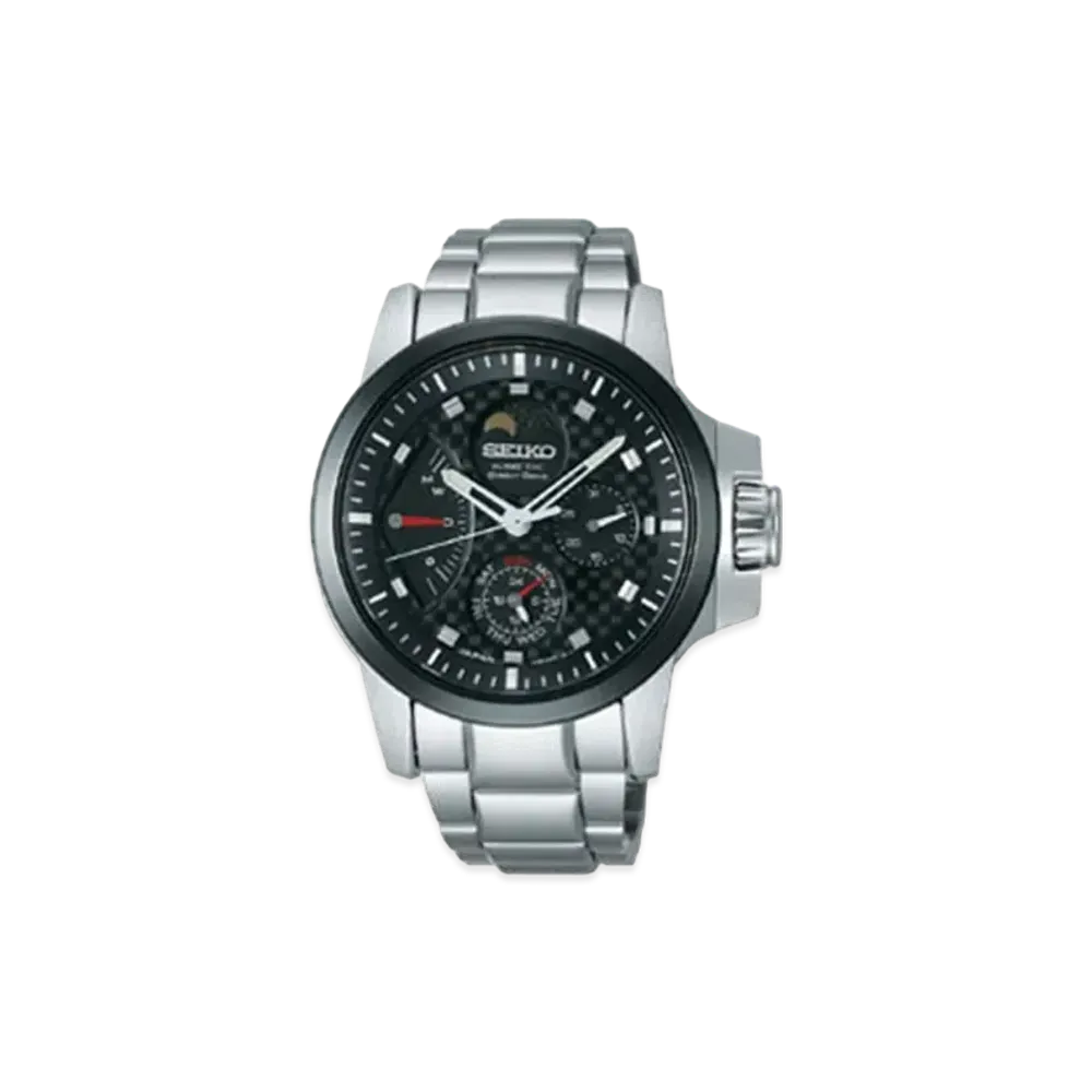 SEIKO Brightz Phoenix Kinetic Direct Drive "Carbon Black" SAGG019