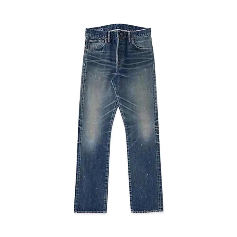 visvim SOCIAL SCULPTURE 16 DAMAGED-29 L30 "Indigo"