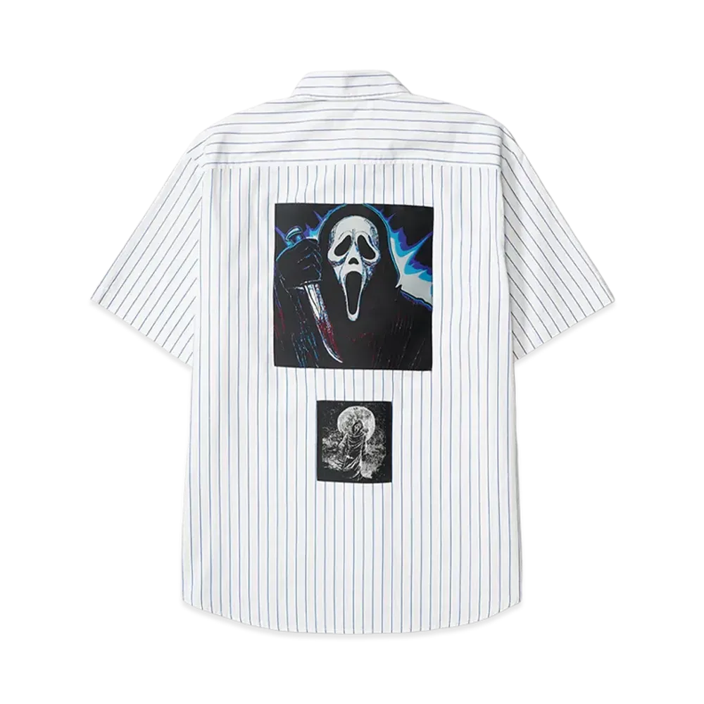 Supreme Ghostface S/S Work Shirt "Stripe"