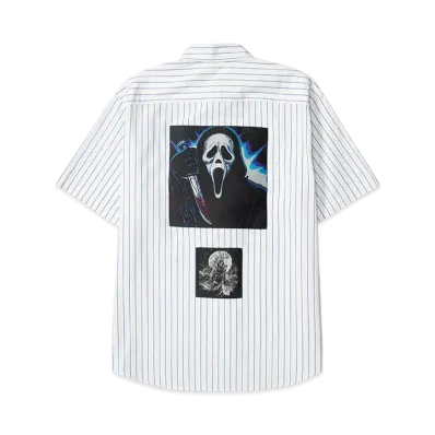 Supreme Ghostface S/S Work Shirt "Stripe"