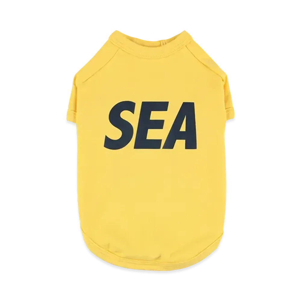 WIND AND SEA Dog Tee "Yellow"