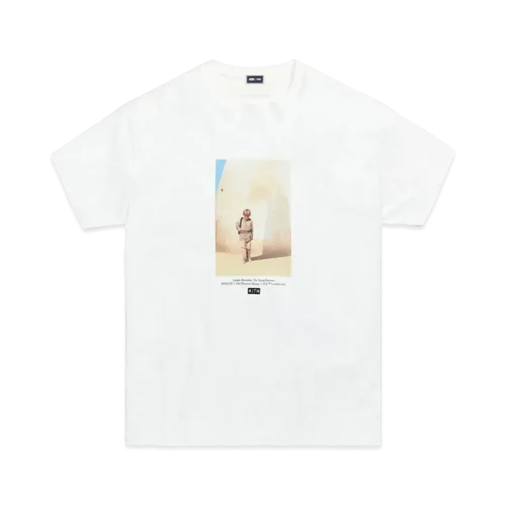 Kith Star Wars Anakin Vintage Tee "White"