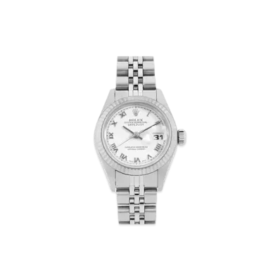 ROLEX Datejust "Stainless Steel/White Gold/White" 79174