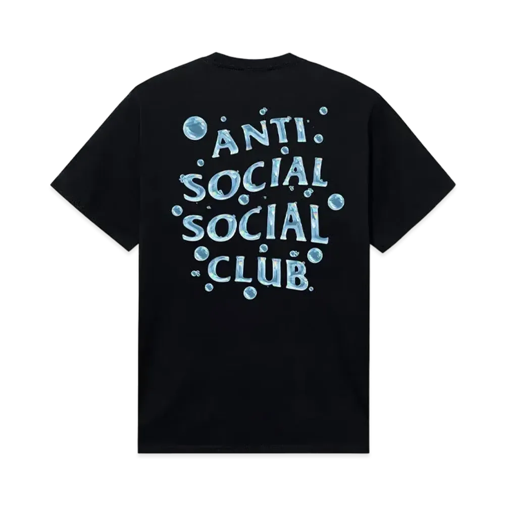 ANTI SOCIAL SOCIAL CLUB Bubble Logo Tee "Black"