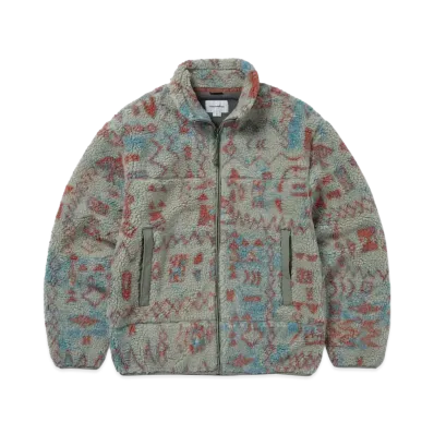 thisisneverthat T Sherpa Fleece Jacket "Stone"