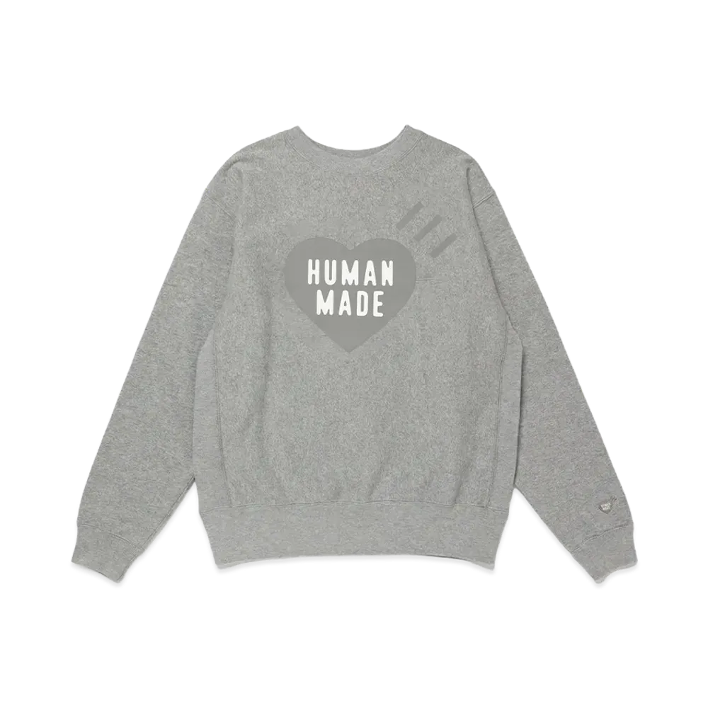 HUMAN MADE Stores Exclusive Heart Sweatshirt Sapporo "Gray"