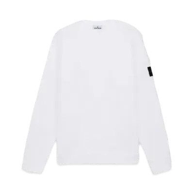 Stone Island 6100043 Heavy Cotton Jersey "White"