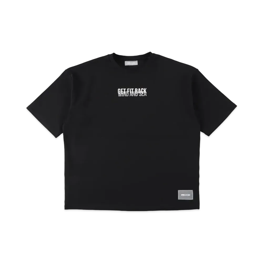 WIND AND SEA WDS (SEA_GET FIT BACK ) OVER H/S TOP "Black"