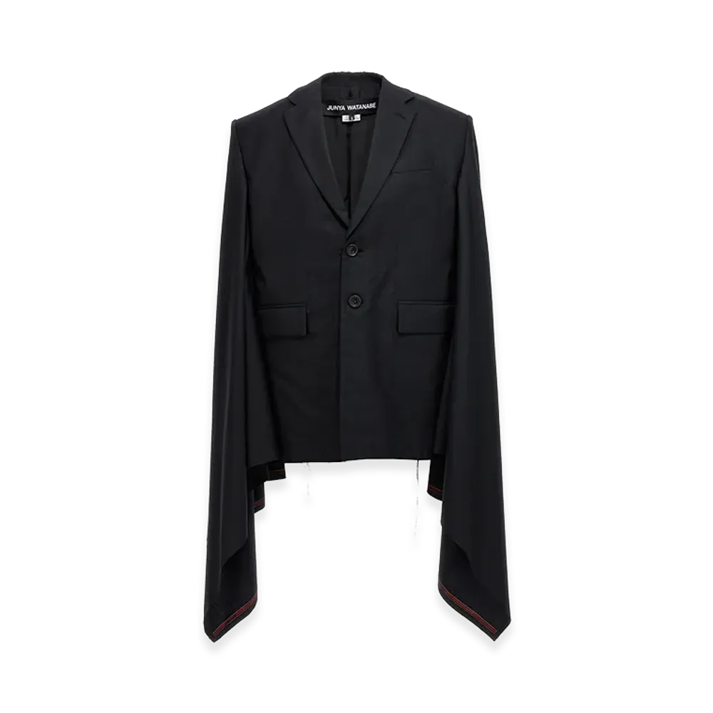 JUNYA WATANABE Women's Seymo Wool Cape "Black"