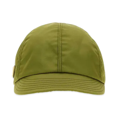 PRADA Women's Re-Nylon Baseball Cap "Green"