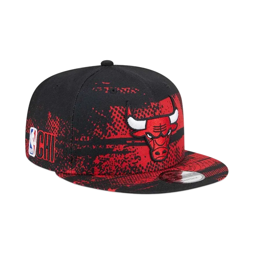 NEW ERA 9Fifty NBA Tip Off 2024 Chicago Bulls "Black/Red"