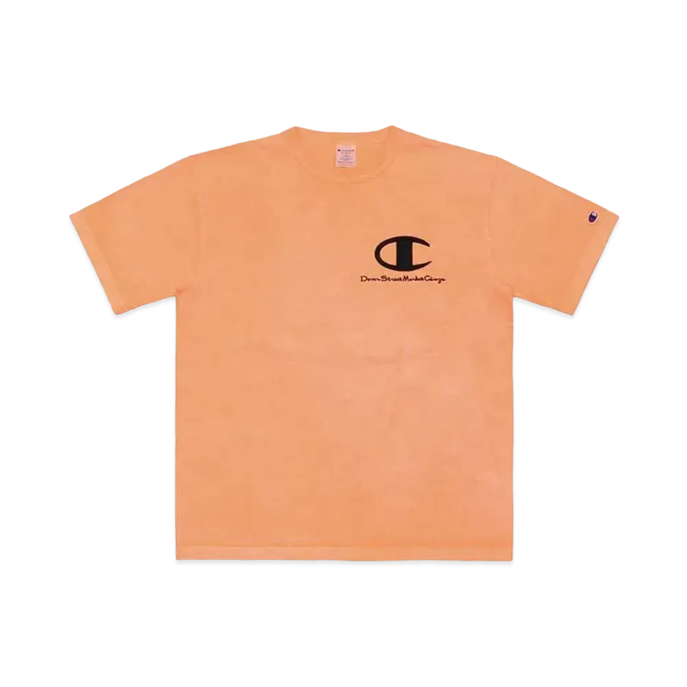 Dover Street Market Ginza x Champion Dsmg Short Sleeve T-Shirt C5-Z325 "Orange"