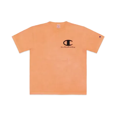 Dover Street Market Ginza x Champion Dsmg Short Sleeve T-Shirt C5-Z325 "Orange"