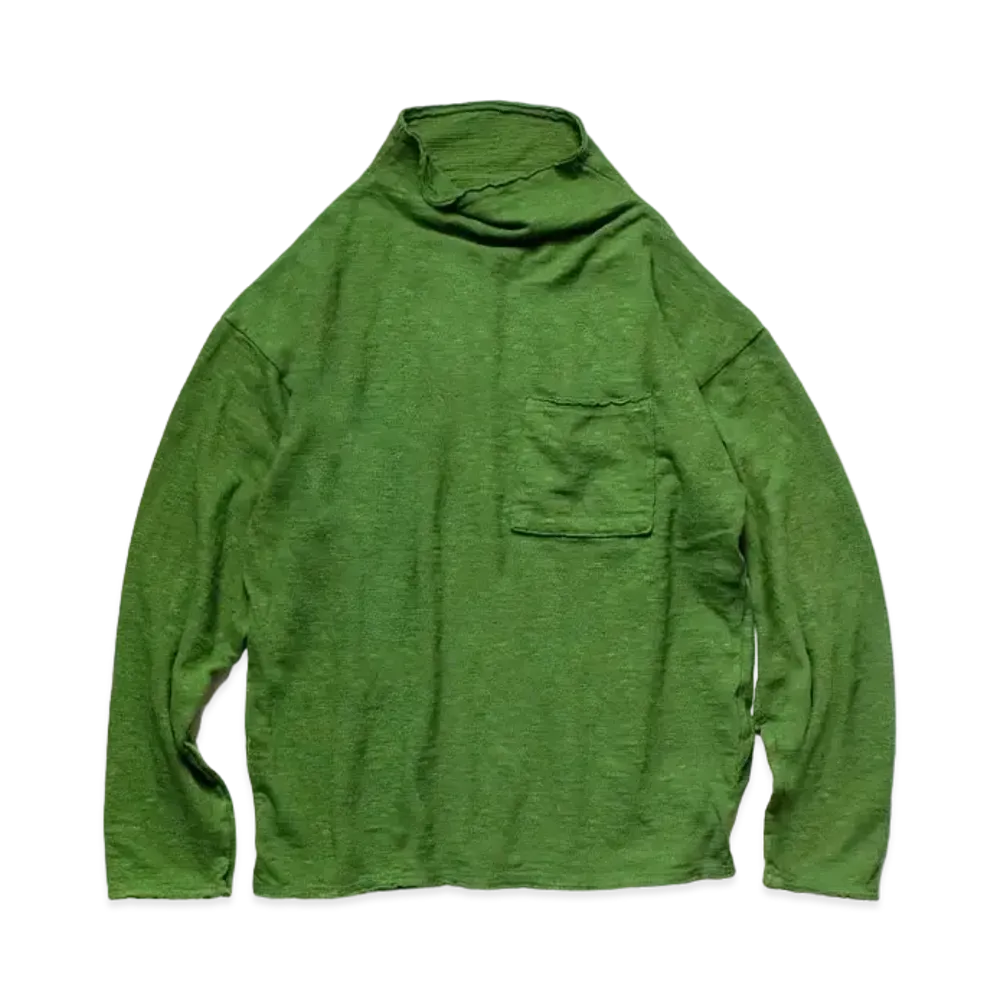 KAPITAL AMUSE KNIT SE-TO-DYE GANDIZERON T "Green"