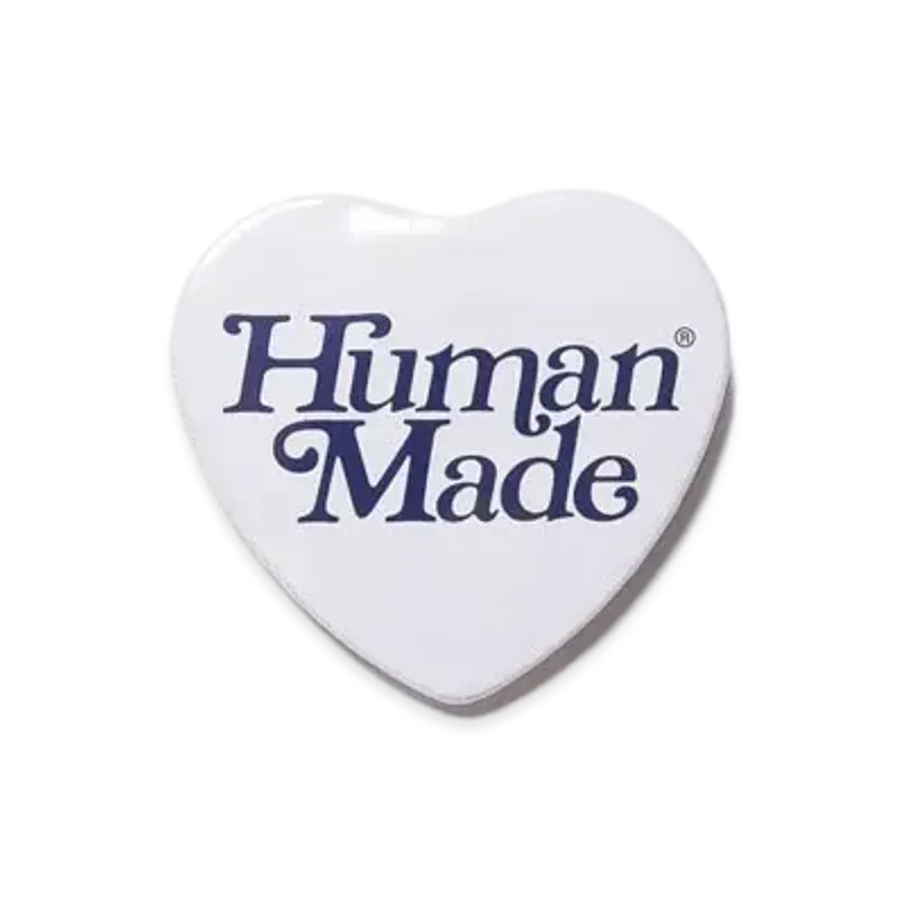 HUMAN MADE Girls Don't Cry at HUMAN MADE 1928 Heart Badge GDC "White" / VERDY