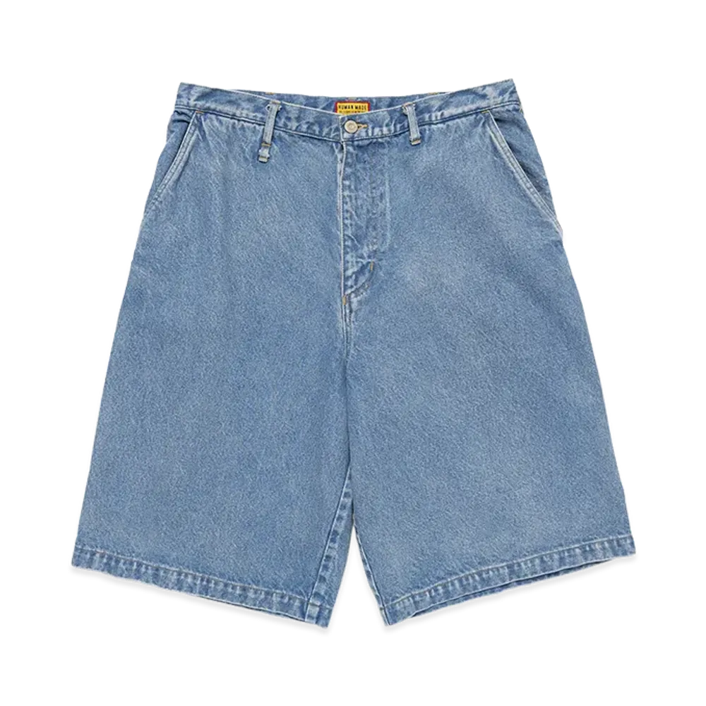 HUMAN MADE Wide Denim Shorts "Indigo"
