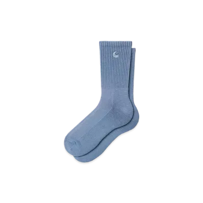 Carhartt WIP Hudson Socks "Black(Chalk Wash)"