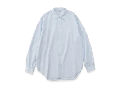 NICENESS E.Mansell Striped Cotton and Summer Wool "Light Blue"