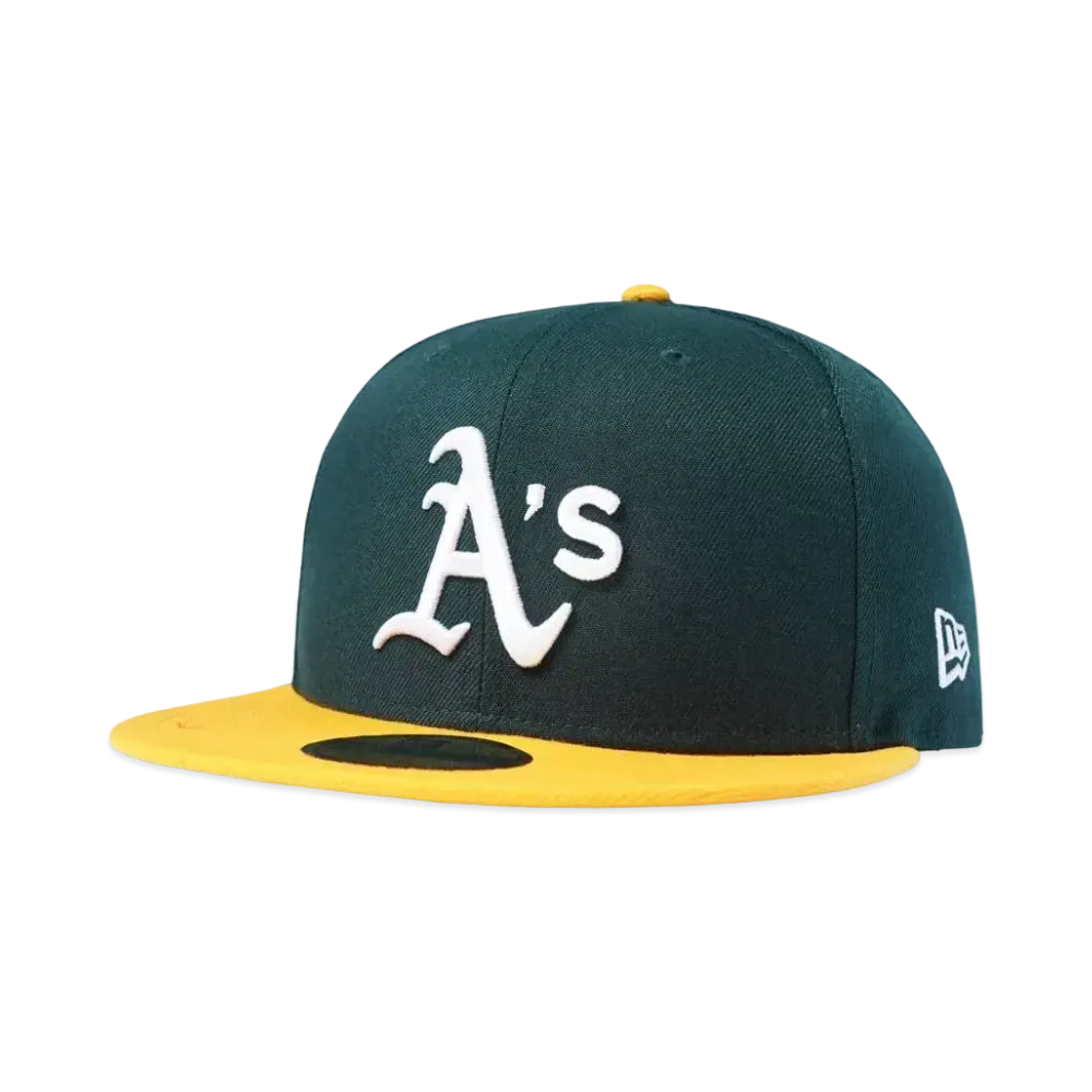 WIND AND SEA x MLB x NEW ERA Oakland Athletics (S_E_A) 59FIFTY CAP "Green/Yellow"