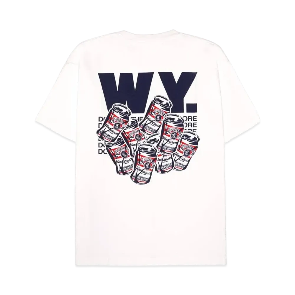 Wasted Youth T-Shirt#4 "White" / VERDY