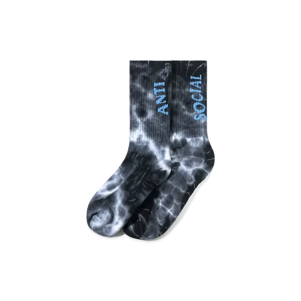 ANTI SOCIAL SOCIAL CLUB Melted Hearts Socks "Black"