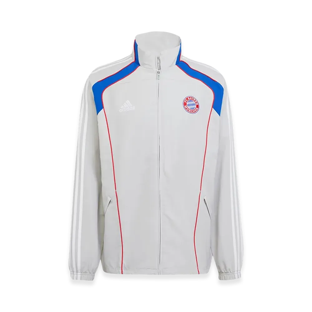 adidas FC Bayern UBP Track Top "Team Light Grey"
