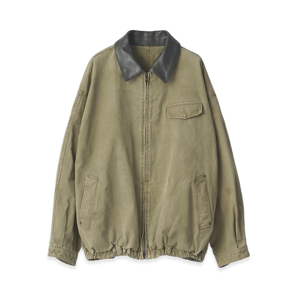 ssstein Sulfur Dyed Oxford Vintage Jacket "Khaki"