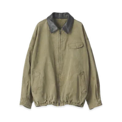 ssstein Sulfur Dyed Oxford Vintage Jacket "Khaki"