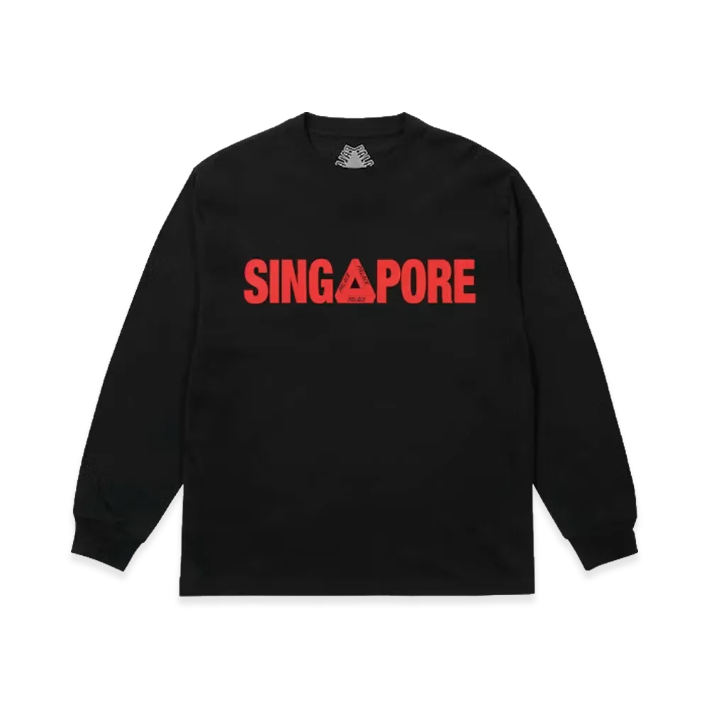 PALACE SINGAPORE Longsleeve "Black"