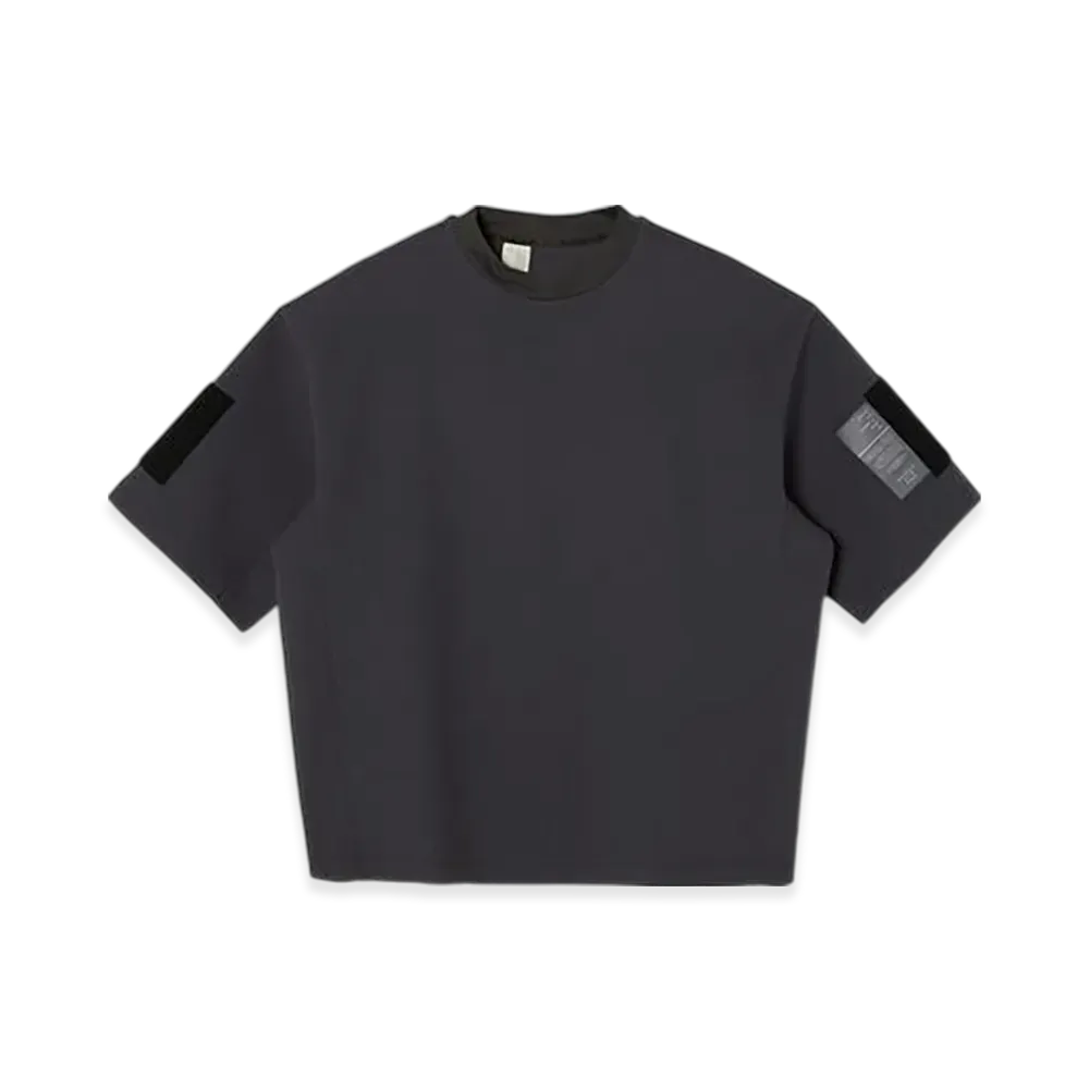 N.HOOLYWOOD Side-Panel T-Shirt "Charcoal"