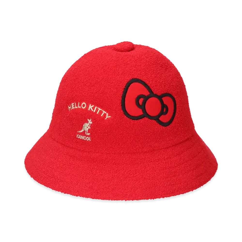 KANGOL x HELLO KITTY Bermuda Casual "Scarlet"