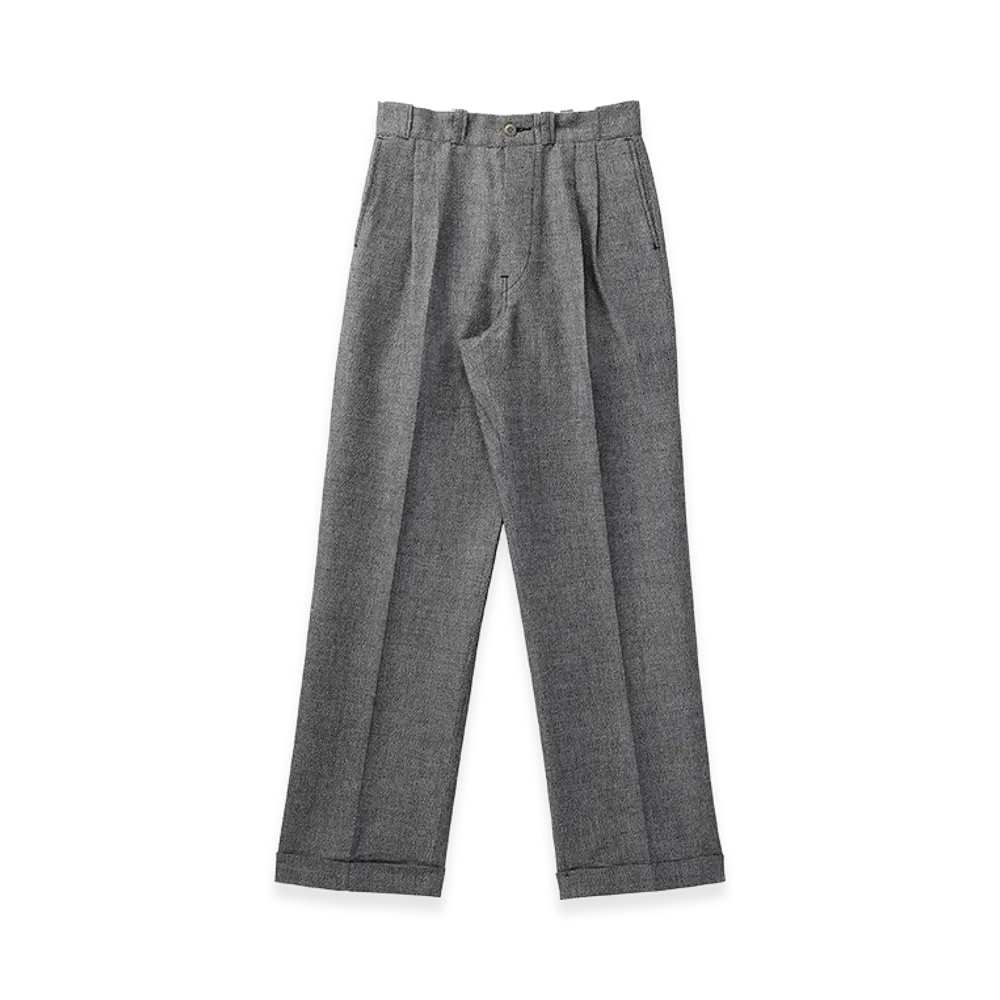 T.T Taiga Takahashi LOT.201 Work Trousers "Melange Gray"