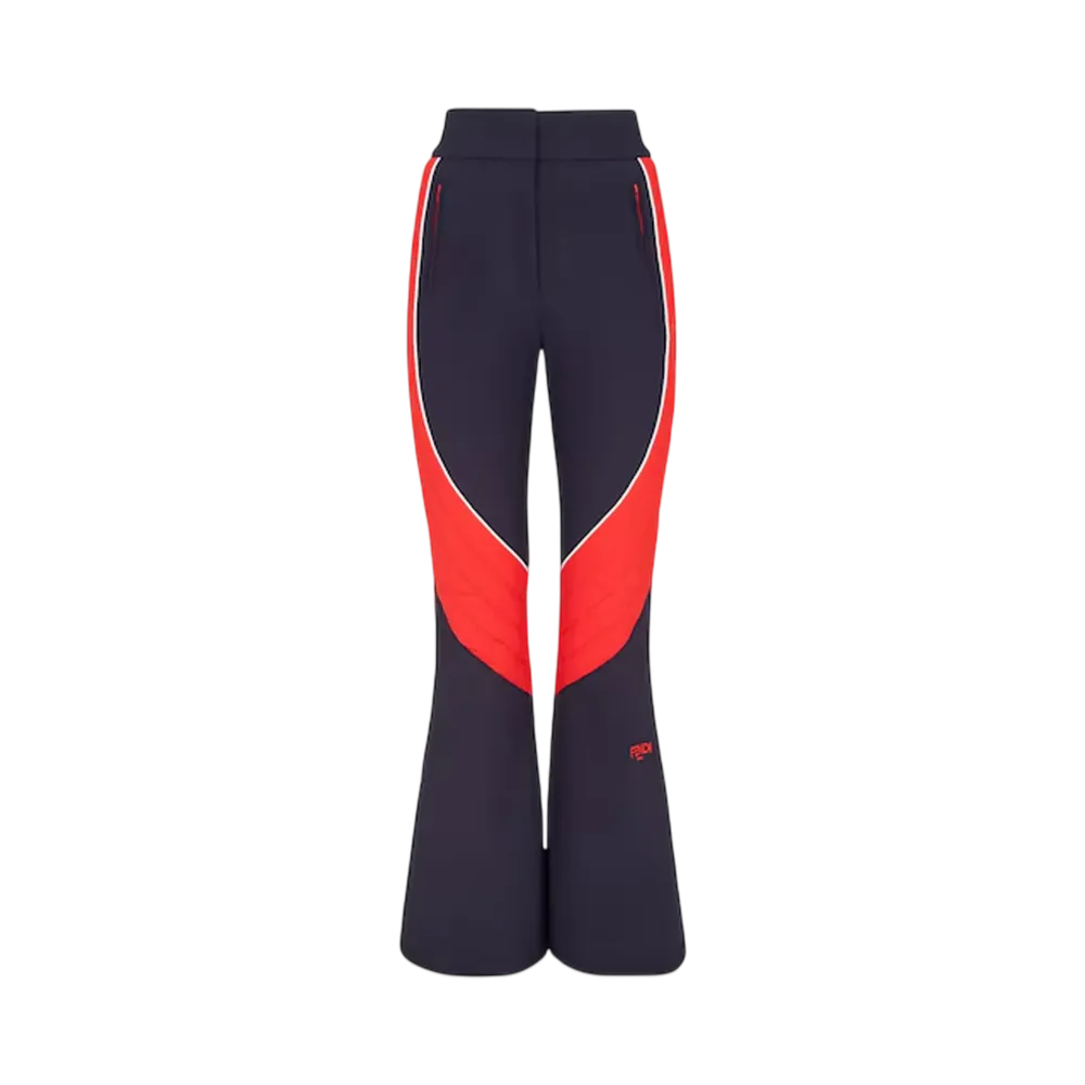 FENDI Women's Ski Trousers Tech Fabric "Blue"