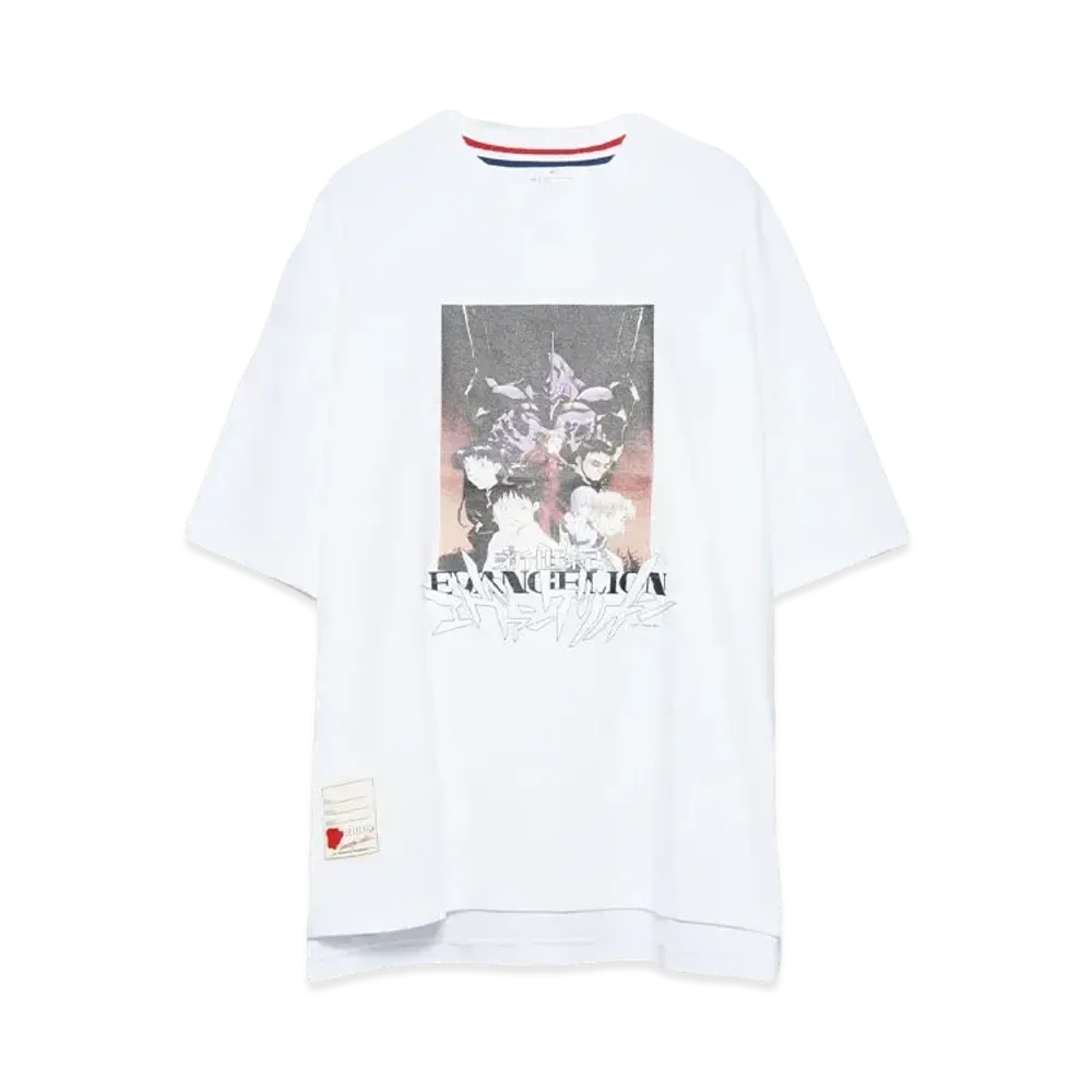EVANGELION x SEVESKIG S/SL Tee Ver,Main visual:002 "WHITE"