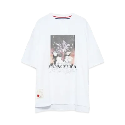 EVANGELION x SEVESKIG S/SL Tee Ver,Main visual:002 "WHITE"