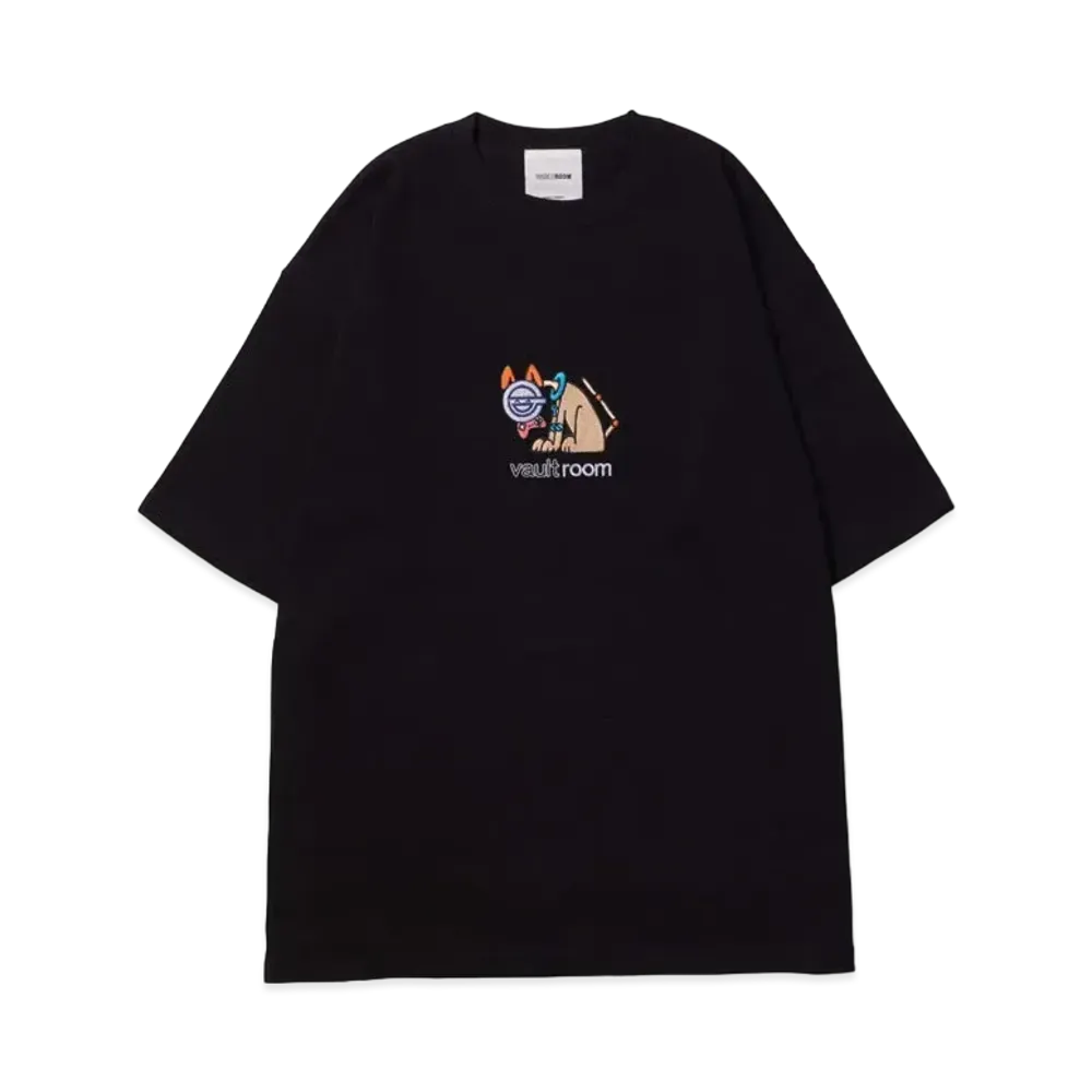 VAULTROOM x Ghost in the Shell S.A.C. Keydog the Laughing Man Tee "Black"