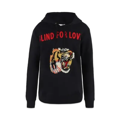 GUCCI Blind For Love Tiger Sweatshirt "Black"